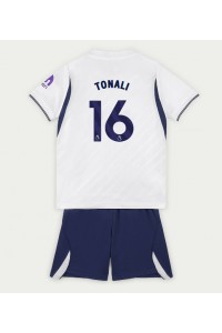 Tottenham Hotspur Sandro Tonali #16 Babyklær Hjemme Fotballdrakt til barn 2026-27 Korte ermer (+ Korte bukser)